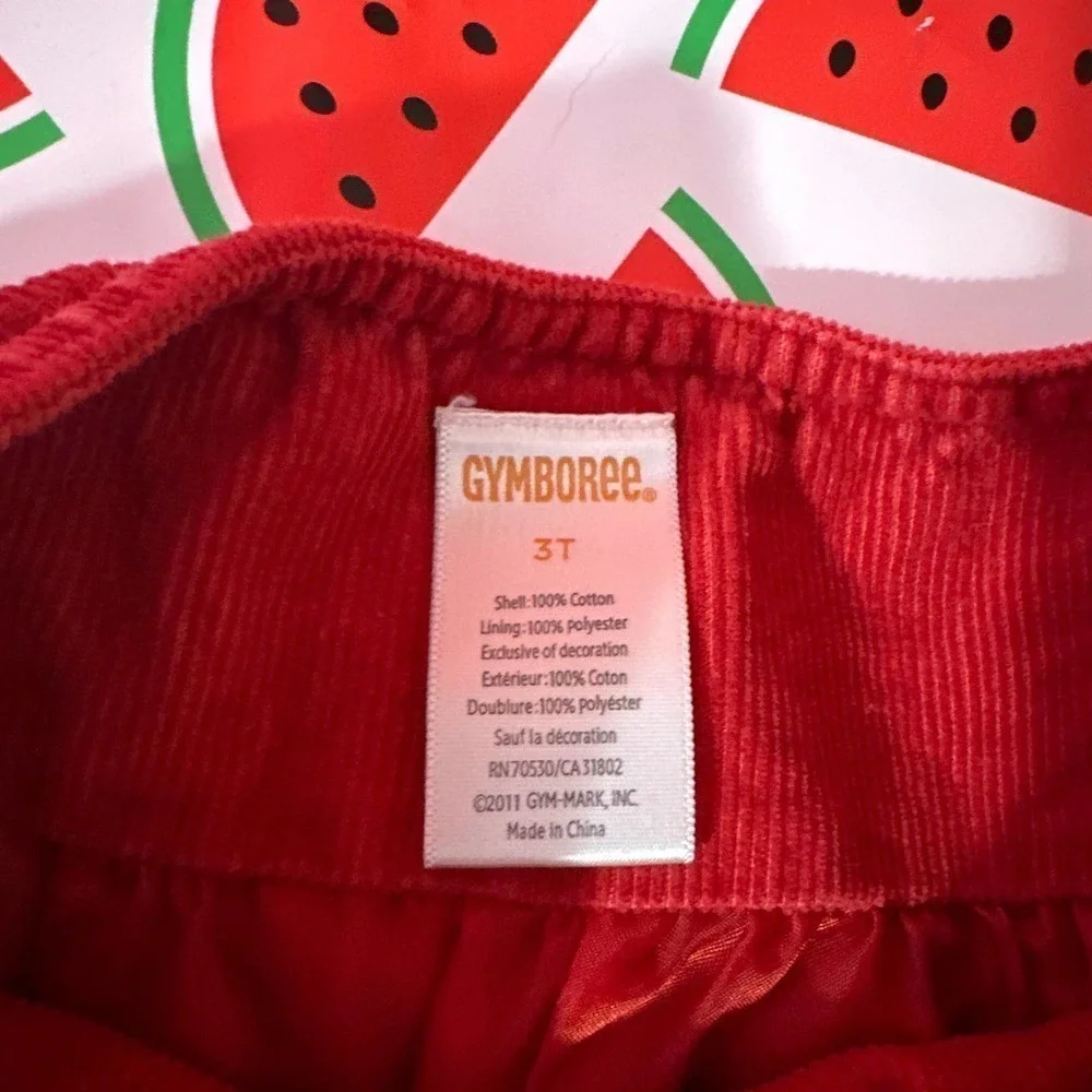 GYMBOREE corduroy mini skirt